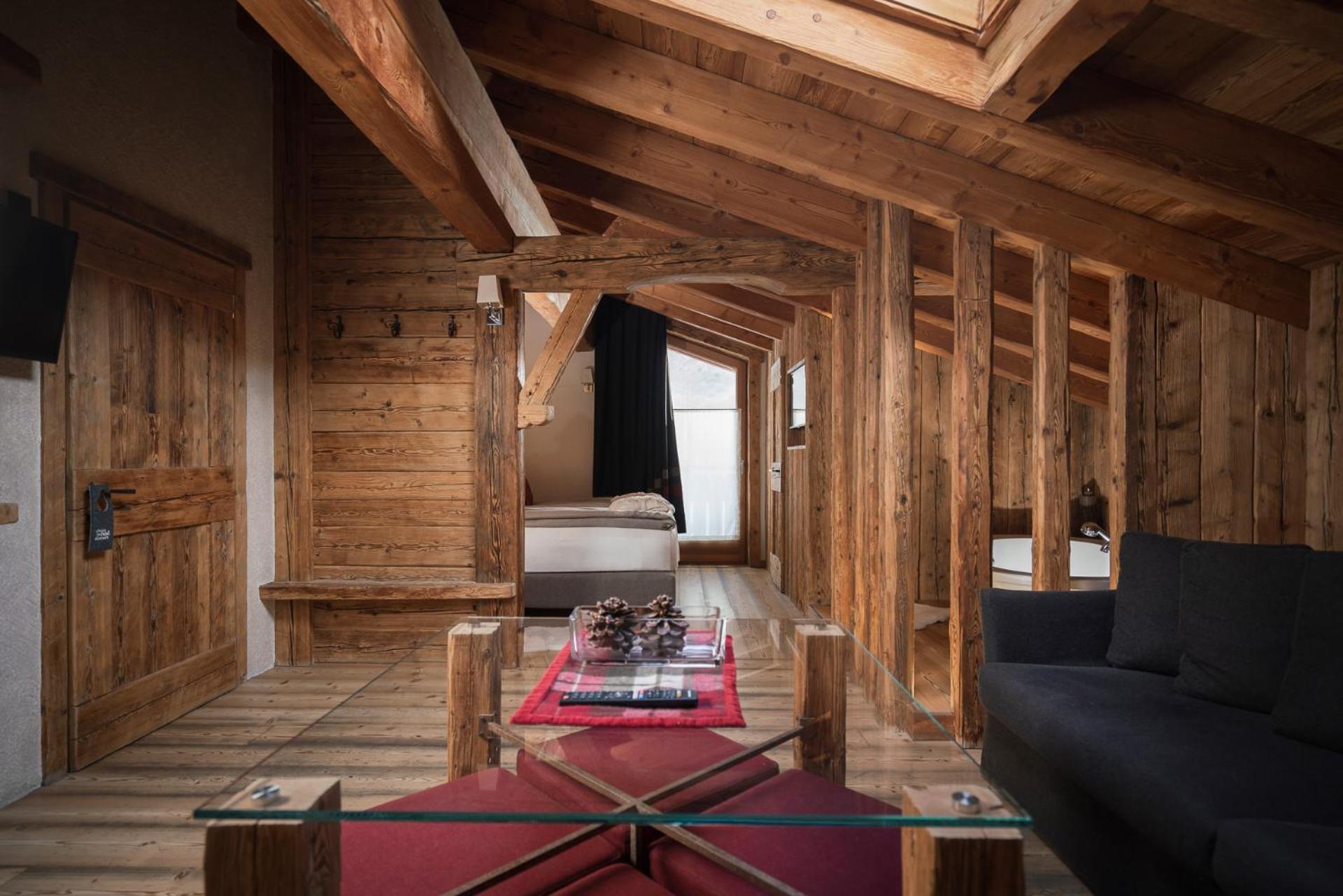 Alpen Hotel Chalet Pradelle Bagian luar foto